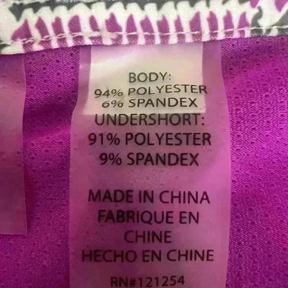 Jofit Golf Skirt Womans 16 Skort Pink Gray Active Performance Button Zip Pockets - Picture 15 of 16